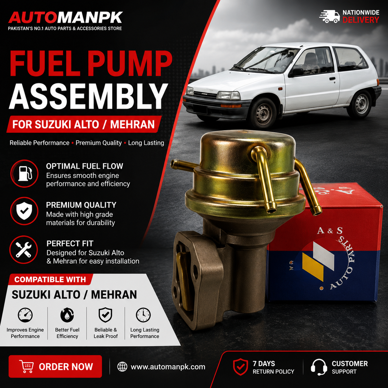 Daihatsu Charade A&S Fuel Pump Manual