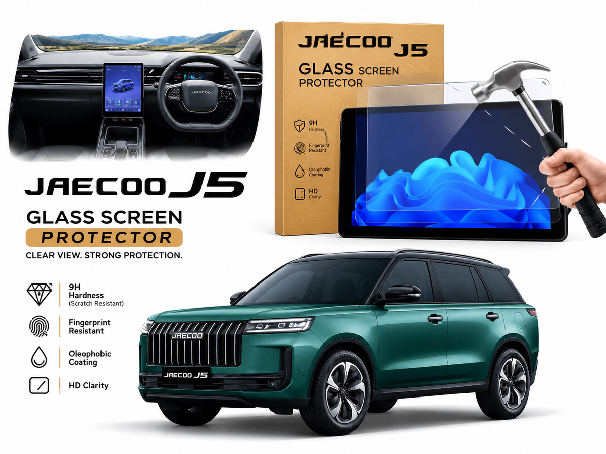 Jaecoo J5 Infotainment Screen Tempered Glass Protector – Premium Screen Guard