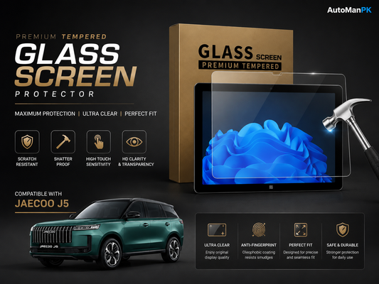 Jaecoo J5 Infotainment Screen Tempered Glass Protector – Premium Screen Guard