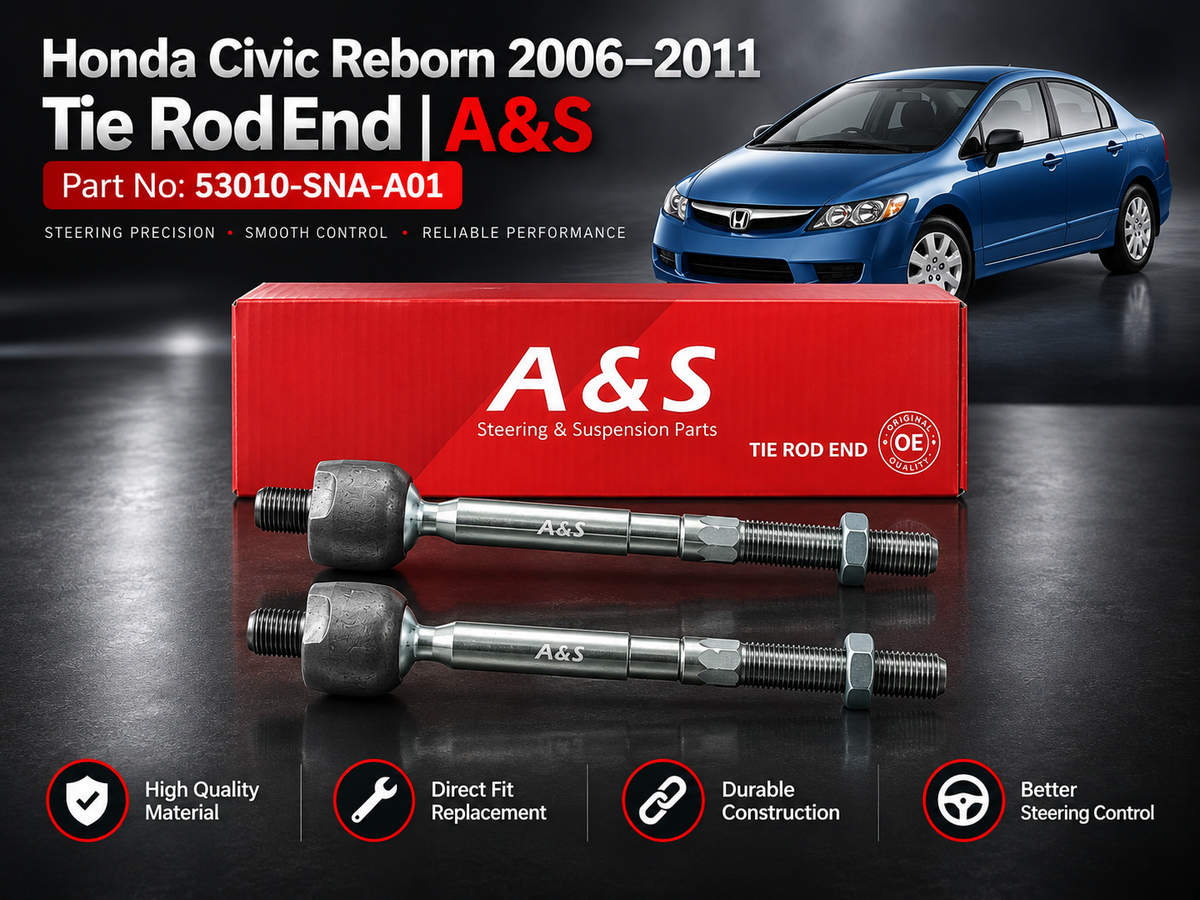 Honda Civic Reborn 2006–2011 Rack End | 5300-SNA-A01 | A&S