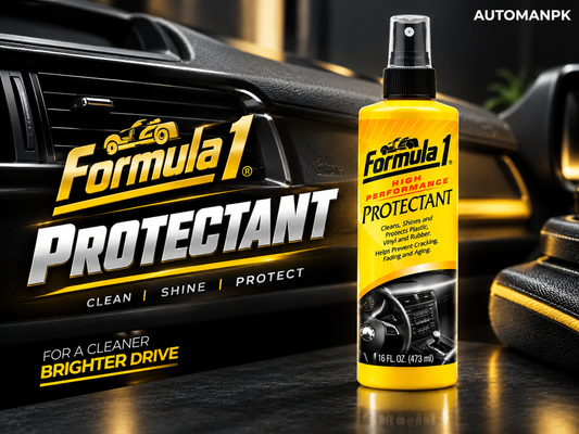 Formula 1 Protectant 295ml for vinyl leather rubber and plastic car surfaces