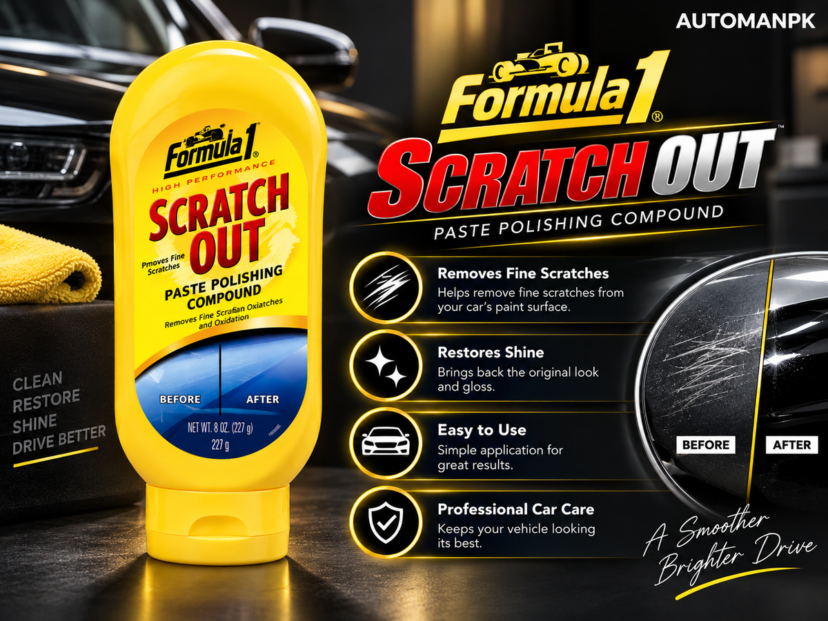 Formula 1 Scratch Out 227g | Car Paint Scratch Remover & Polishing Compound