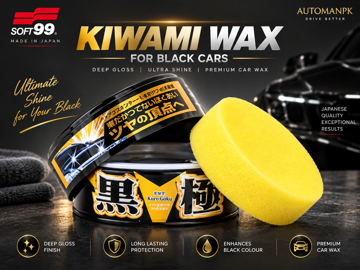 Soft99 Kiwami Extreme Gloss Wax for Black Cars