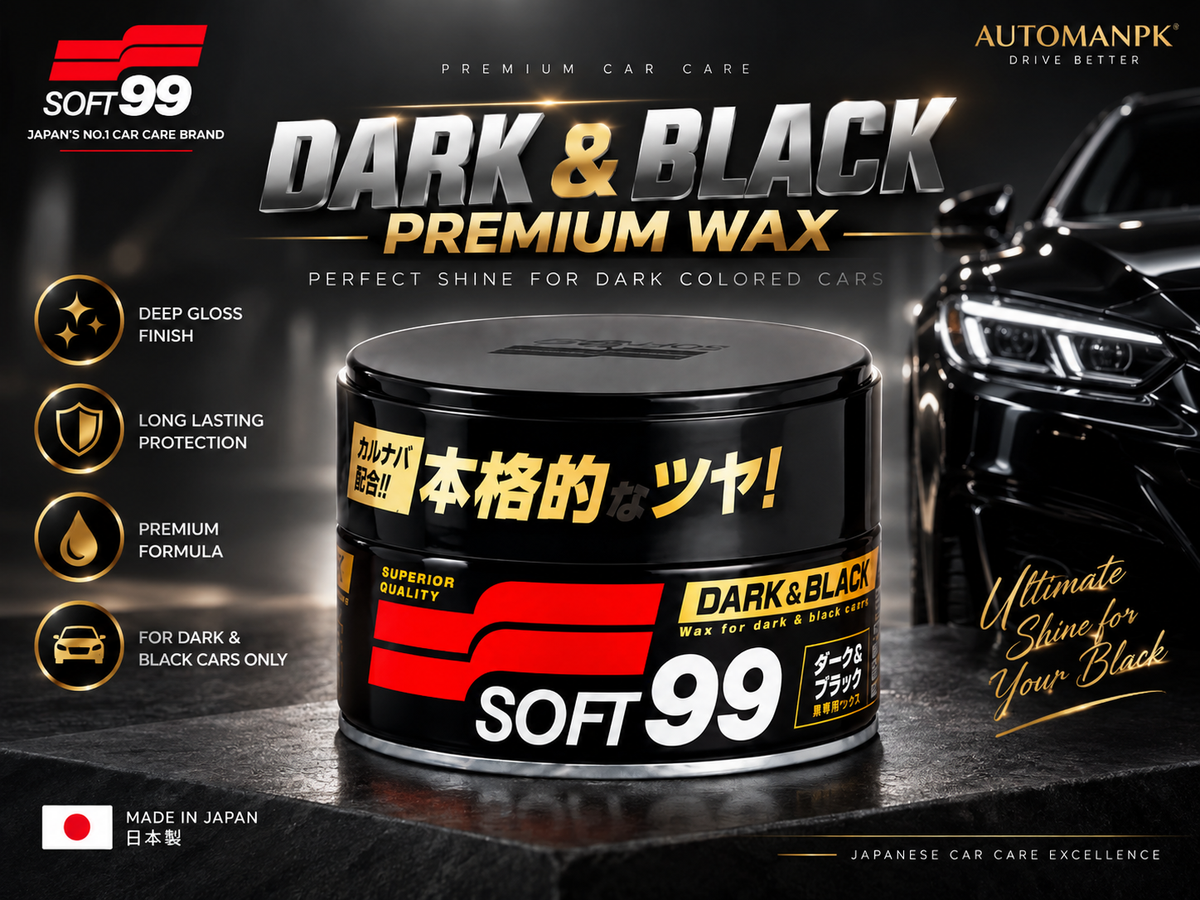 Soft99 Dark & Black Soft Wax 300g | Premium Black Car Wax