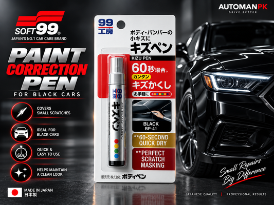 Soft99 Paint Correction Pen for Black Cars