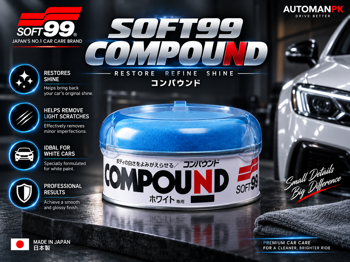 Soft99 Compound Polish 200g | Car Scratch & Paint Polish