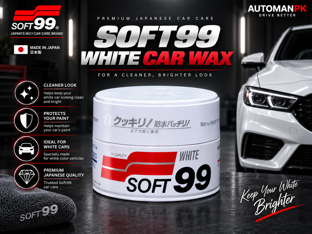 Soft99 White Soft Wax 300g | White Car Wax