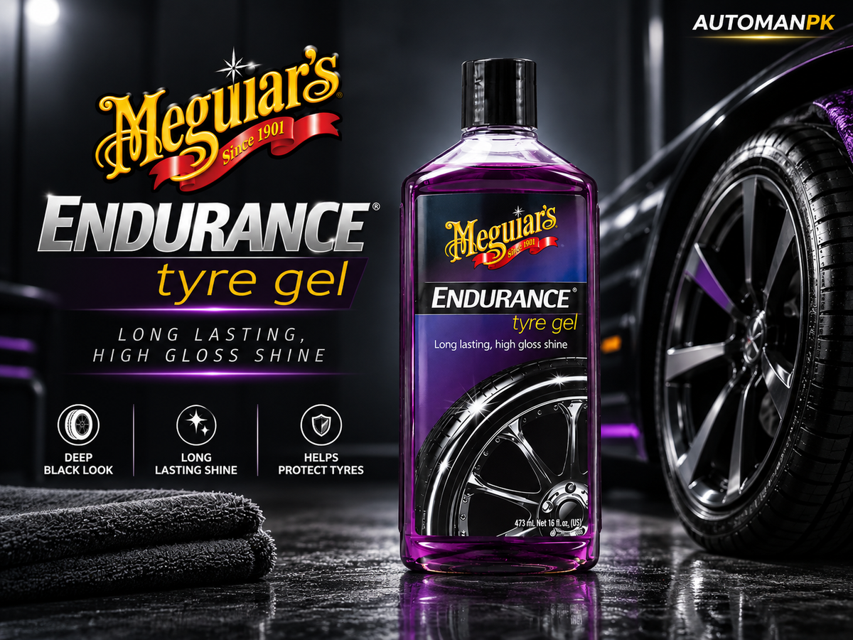 Meguiar’s Endurance Tire Gel G7516 473ml Pakistan | Long-Lasting Tire Shine