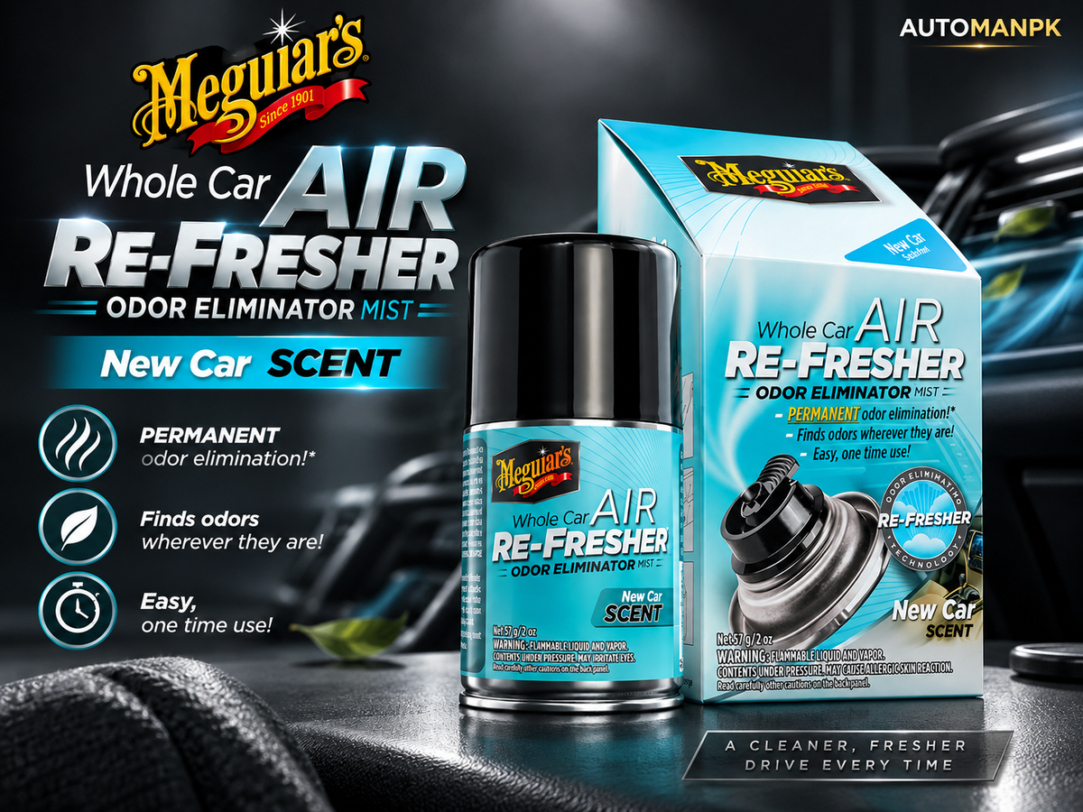 Meguiar’s Air Fresheners | Premium Car Air Freshener & Odor Eliminator