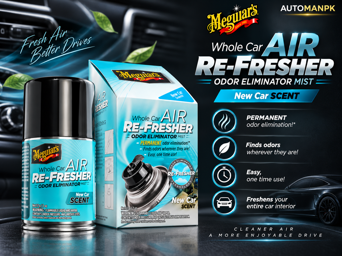 Meguiar’s Air Fresheners | Premium Car Air Freshener & Odor Eliminator