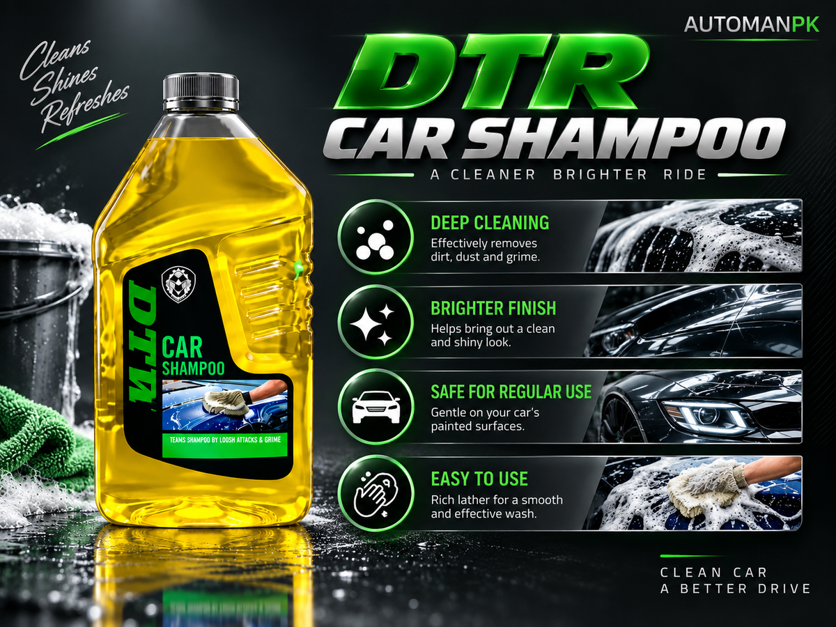 DTR Car Shampoo 2 Liter – Premium Car Wash & Deep Clean