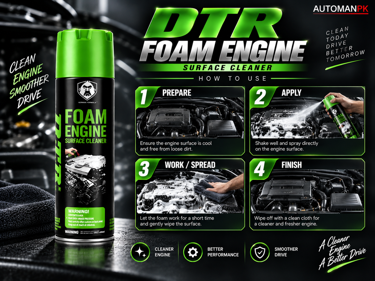 DTR Engine Surface Degreaser 500ml – Heavy Duty Engine Cleaner & Degreaser