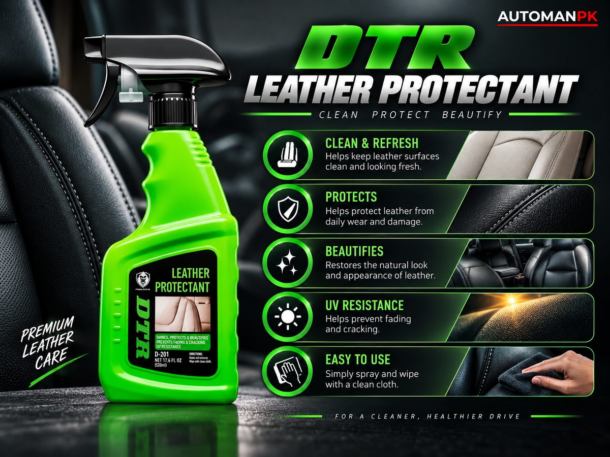 DTR Leather Protectant 500ml – Car Leather Care
