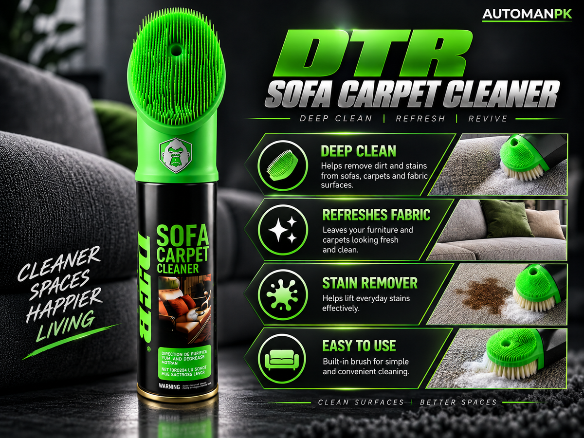 DTR Car Seat Foam Cleaner – Upholstery & Fabric