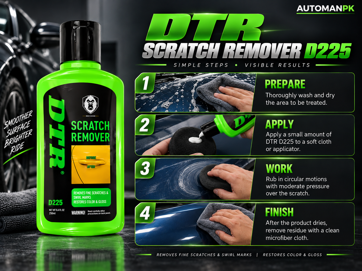 DTR Scratch Remover 250ml – Car Scratch & Swirl Remover