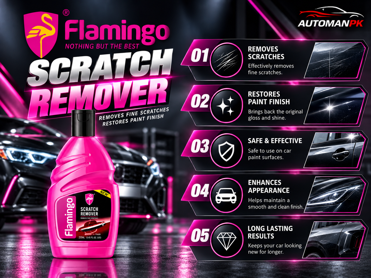 Flamingo Scratch Remover 300ML – Car Scratch & Swirl Mark Remover