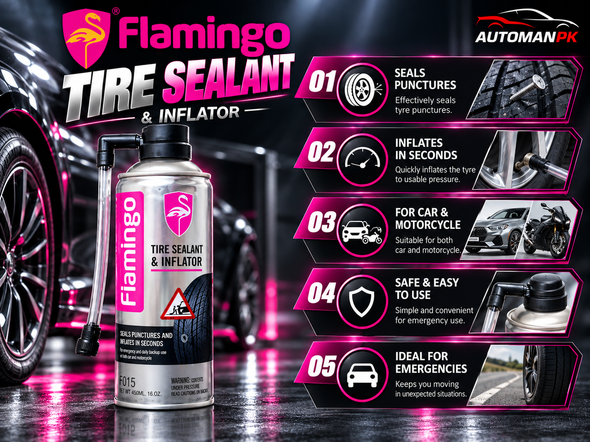 Flamingo Tire Sealant 450ML tubeless tire puncture sealant