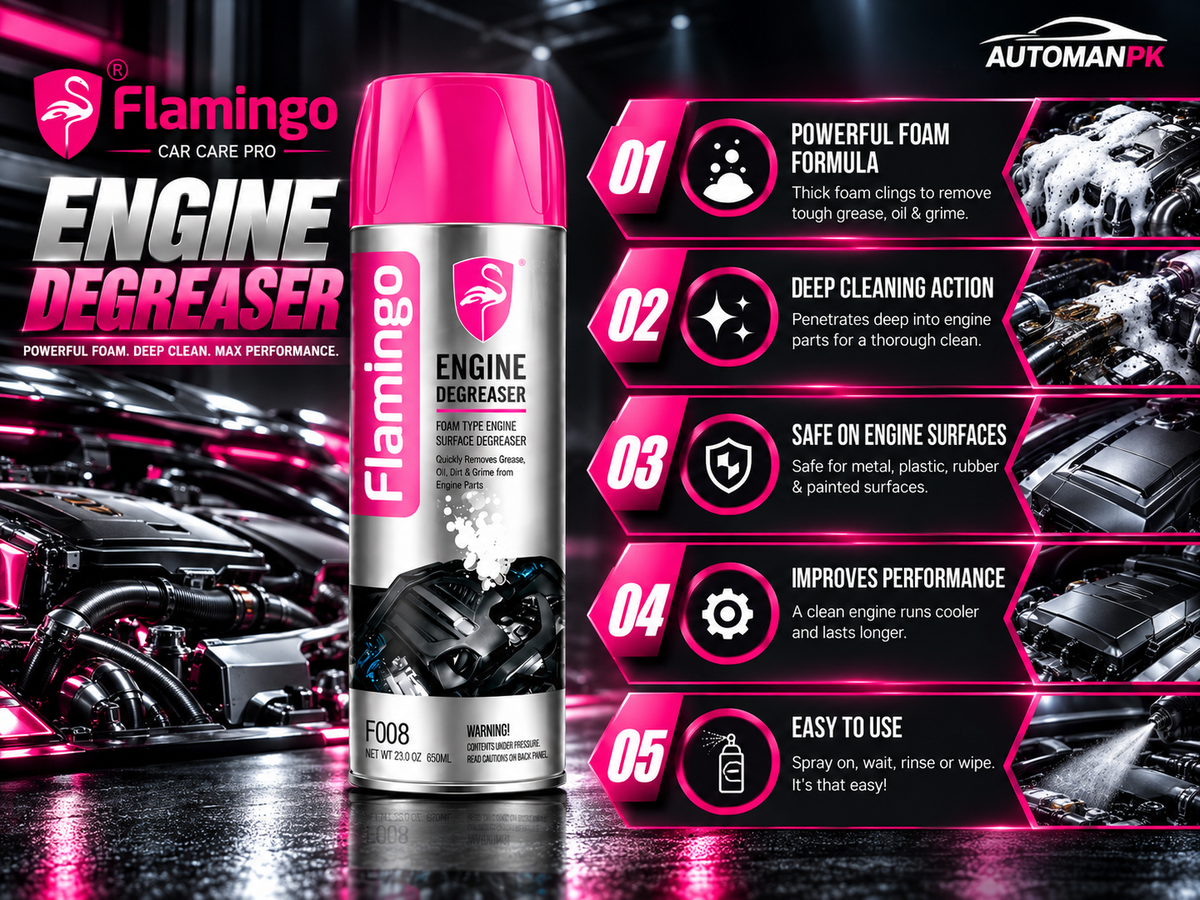 Flamingo Engine Degreaser 650ML Pakistan