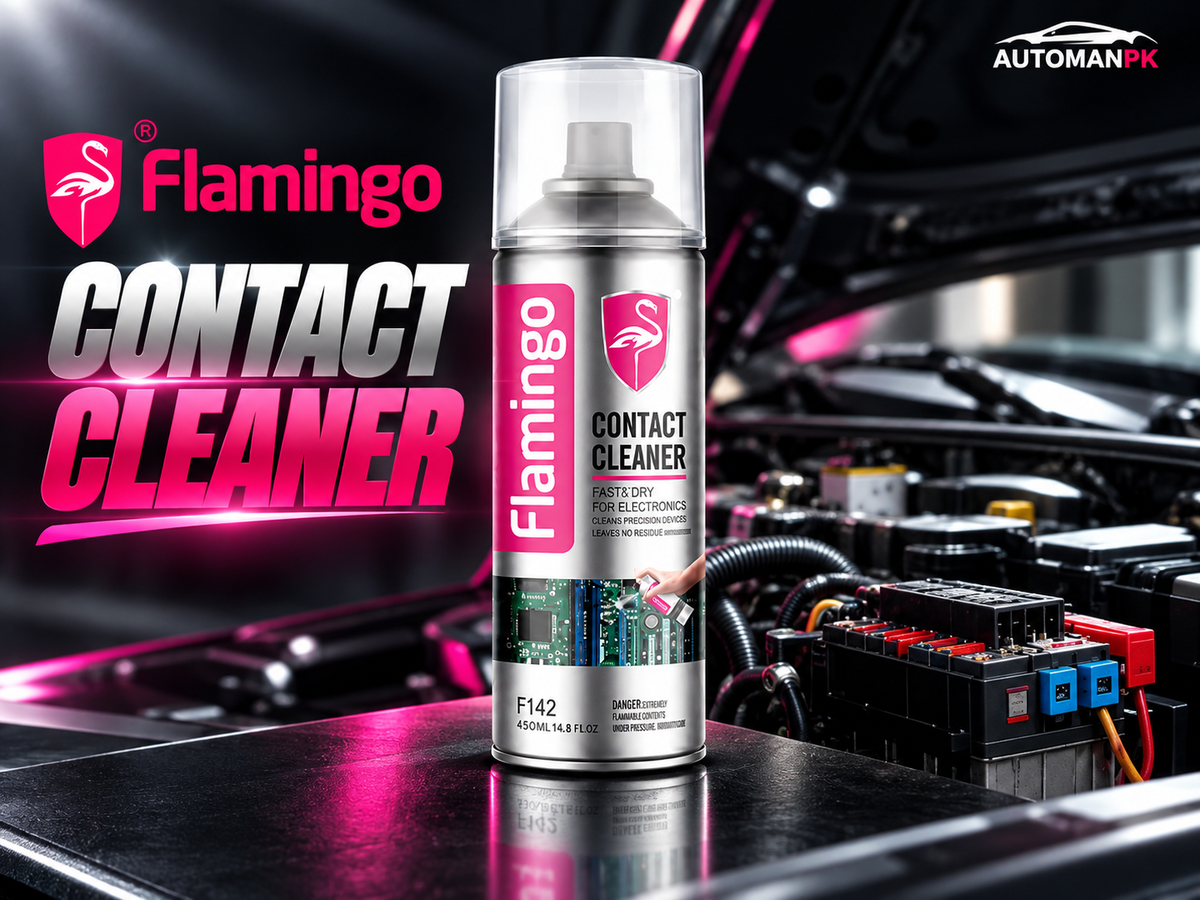 Flamingo Contact Cleaner 450ML automotive electrical contact cleaner