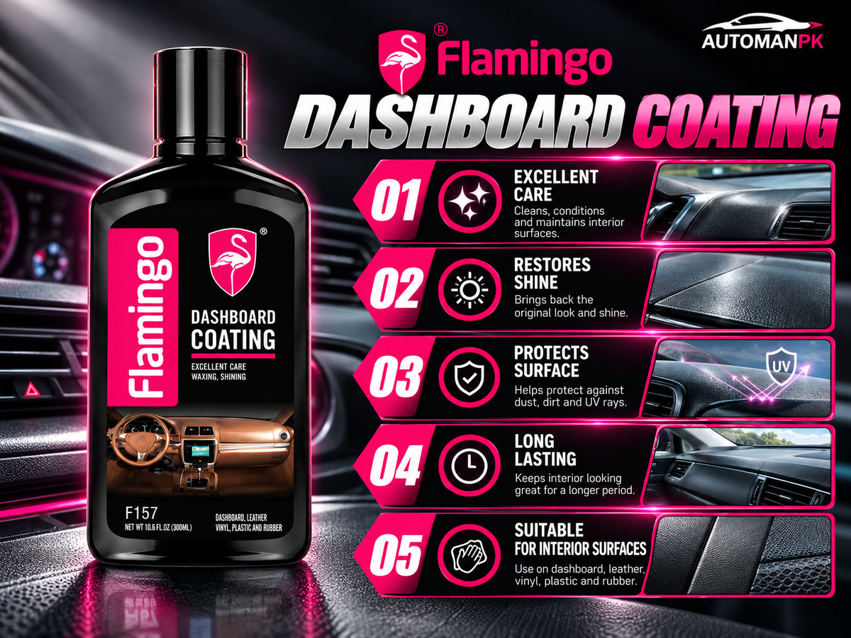 Flamingo Dashboard Coating 300ml dashboard interior care product