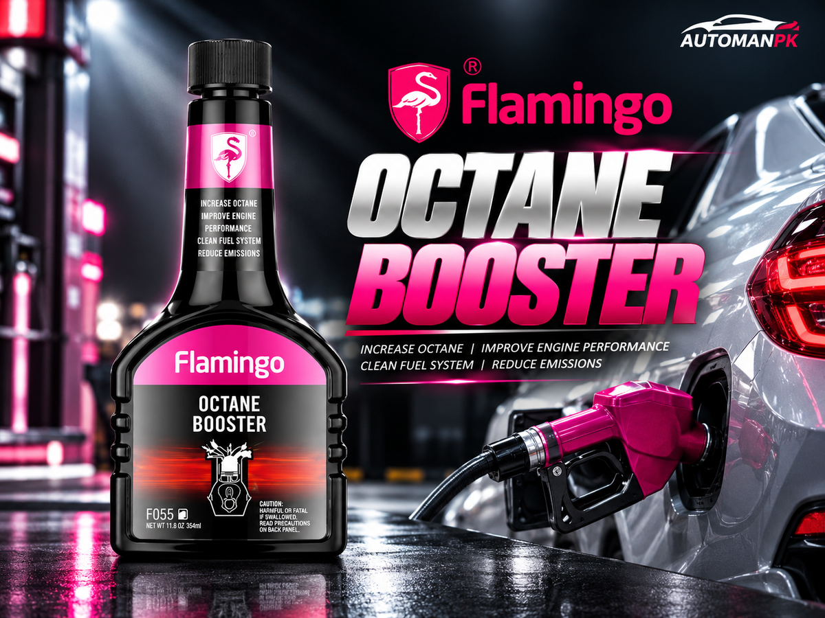 Flamingo Octane Booster 354ml F055 petrol fuel additive