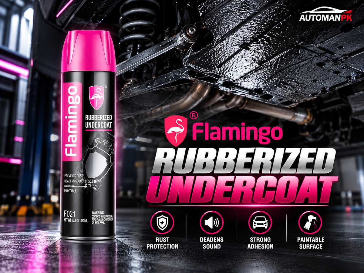 Flamingo Rubberized Undercoat 500ml underbody protection coating