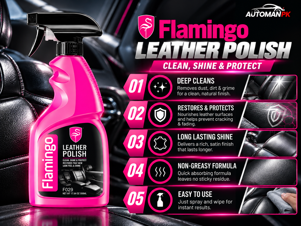 Flamingo Leather Polish 500ml