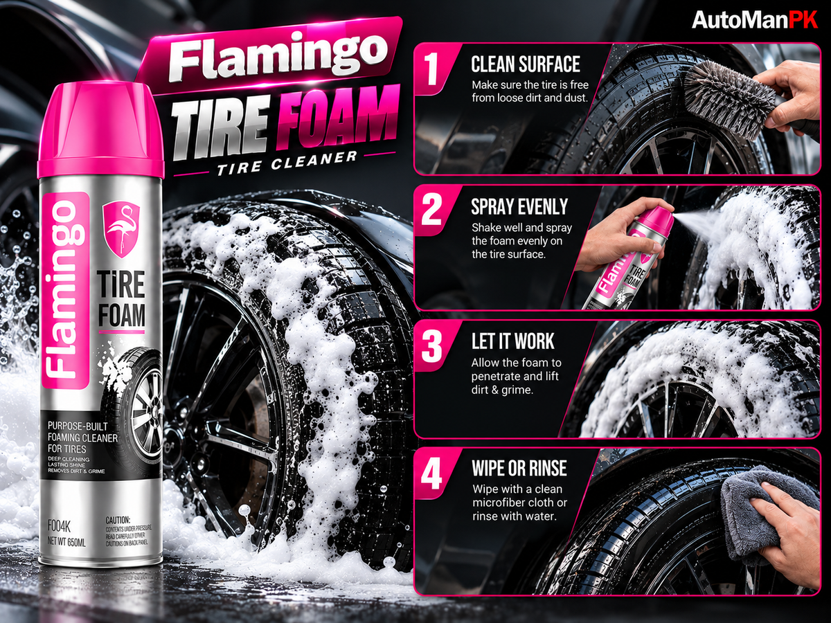 Flamingo Tire Foam 650ml