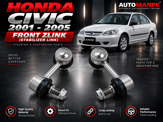 Honda Civic 2001–2005 Front Z-Link | A&S | Made in China