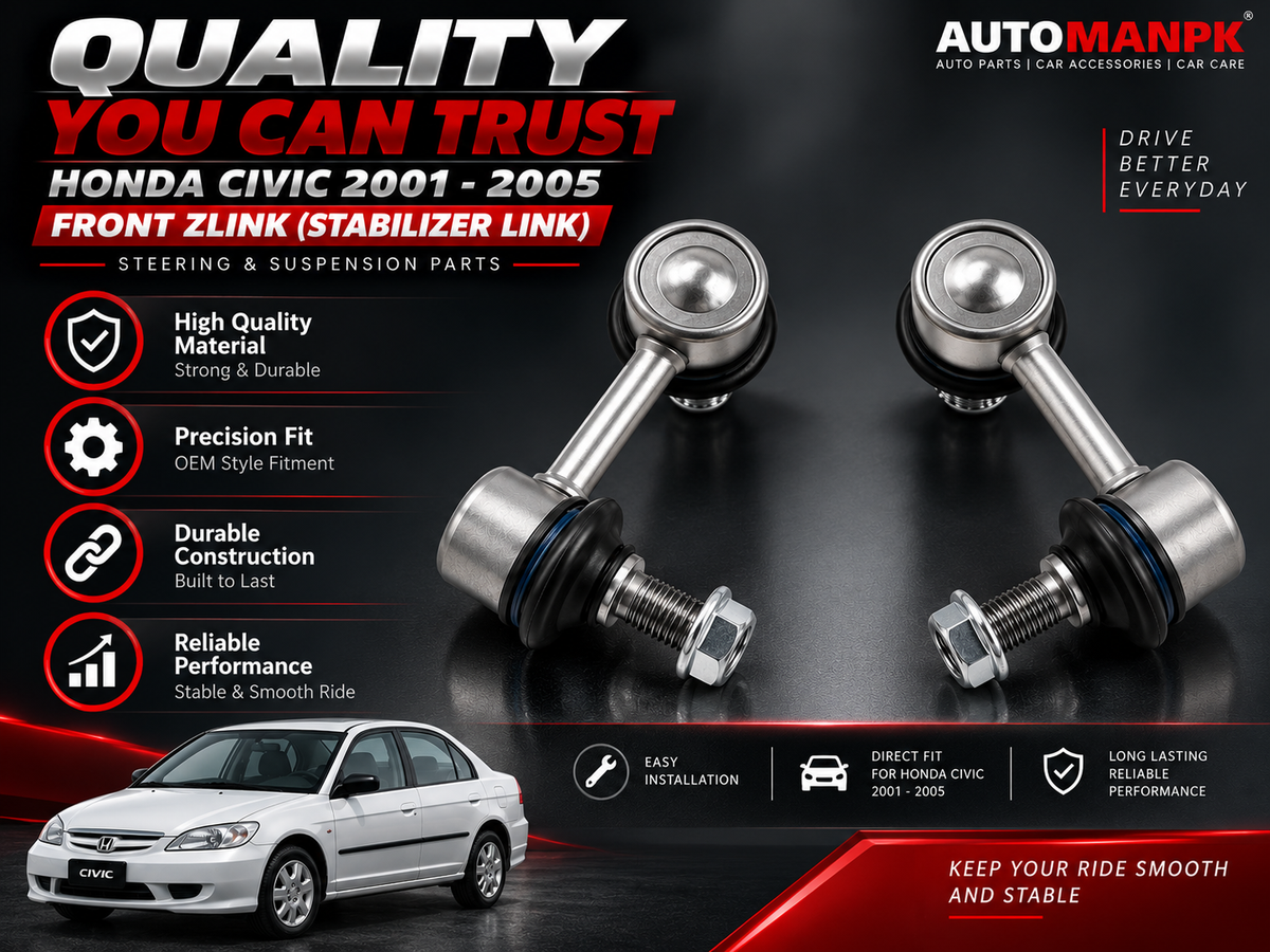 Honda Civic 2001–2005 Front Z-Link | A&S | Made in China