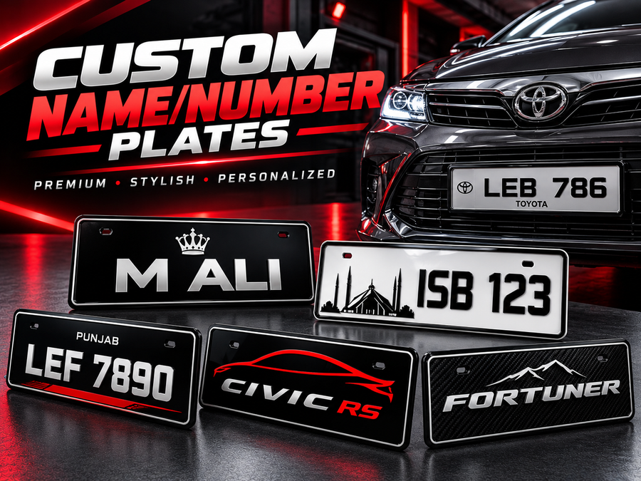 Custom Name Plates