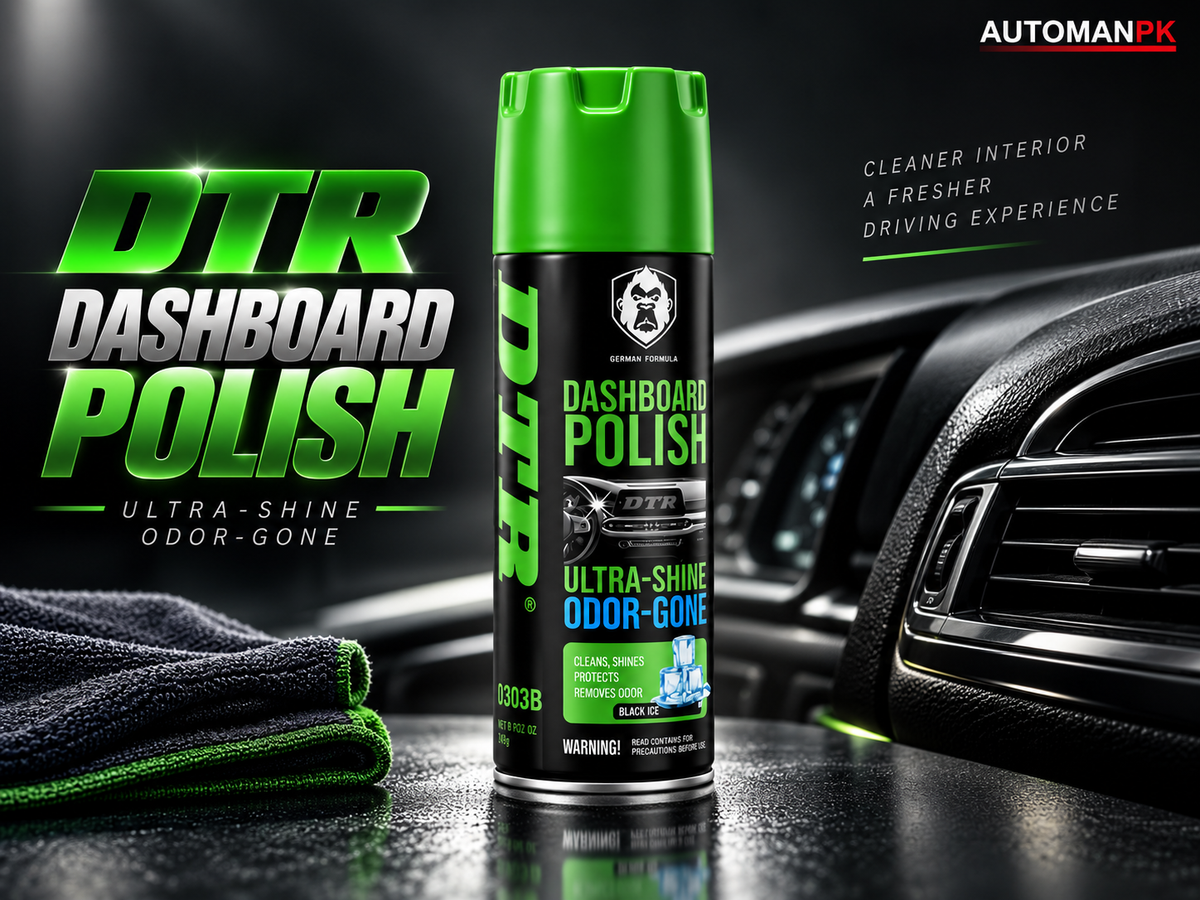 DTR Dashboard Polish 450ml | Car Interior Cleaner, Shine & Protection