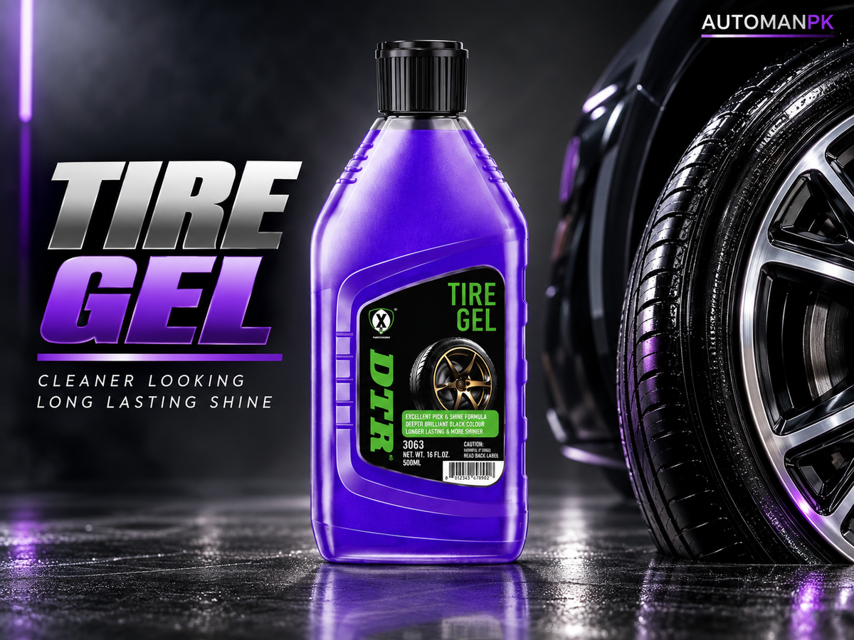 DTR Tire Gel 500ml – Tire Shine & Rubber Protectant