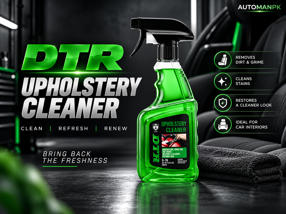 DTR Upholstery Cleaner 500ml – Car Seat & Carpet Cleaner