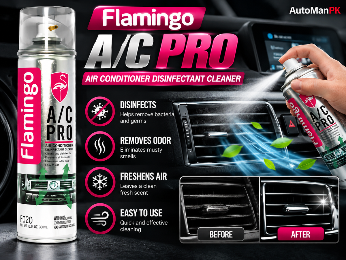 Flamingo AC Pro 500ml car AC vent cleaner spray
