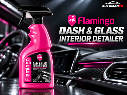 Flamingo Dash and Interior Detailer 500ml F303 car dashboard cleaner