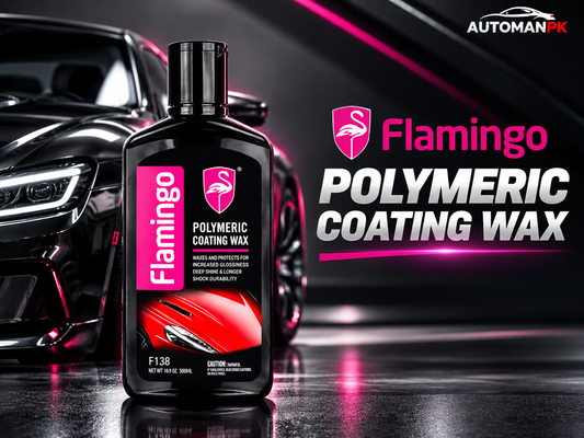Flamingo Polymeric Coating Wax 300ml F397 car paint coating wax