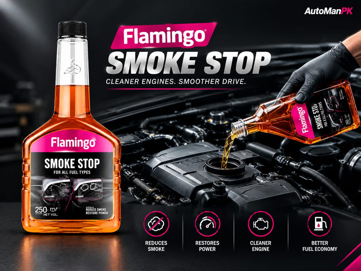 Flamingo Smoke Stop 354ml engine oil additive