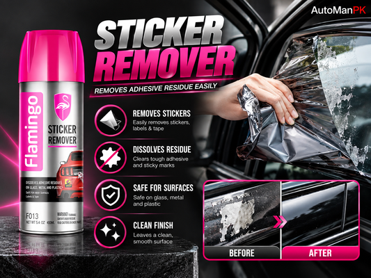 Flamingo Sticker Remover 450ml car sticker and adhesive remover
