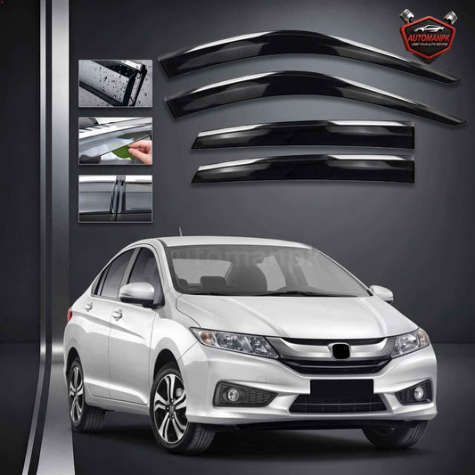 Honda City 2022-2026 – Chrome Air Press Sun Visor | AutoManPK