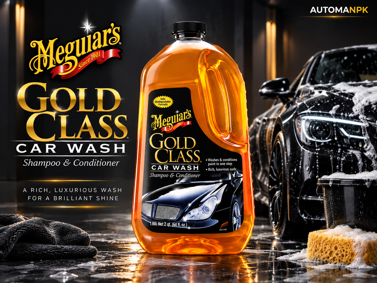 Meguiar’s Gold Class Car Shampoo G7101 1.89L | Premium Car Wash Shampoo