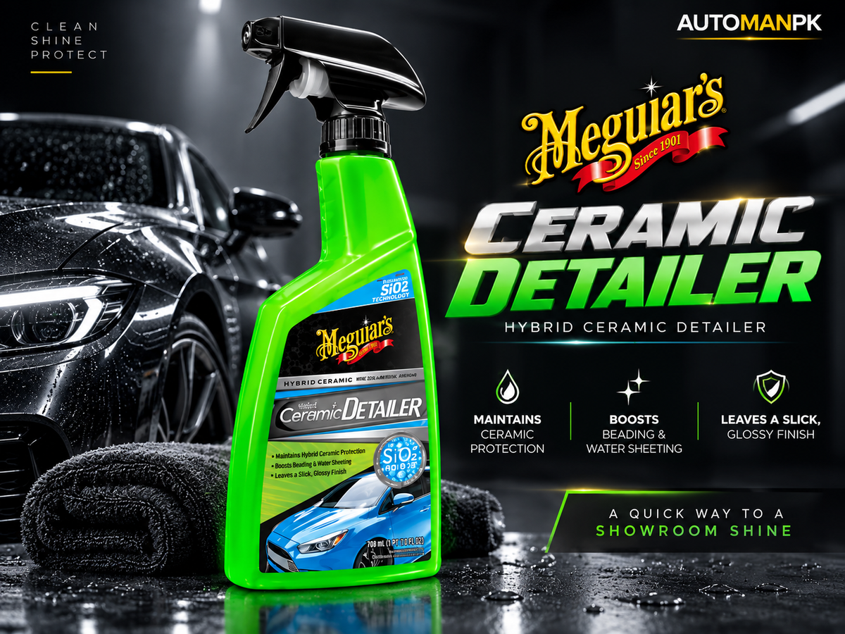 Meguiar’s Hybrid Ceramic Detailer G200526 | Instant Shine & Ceramic Protection