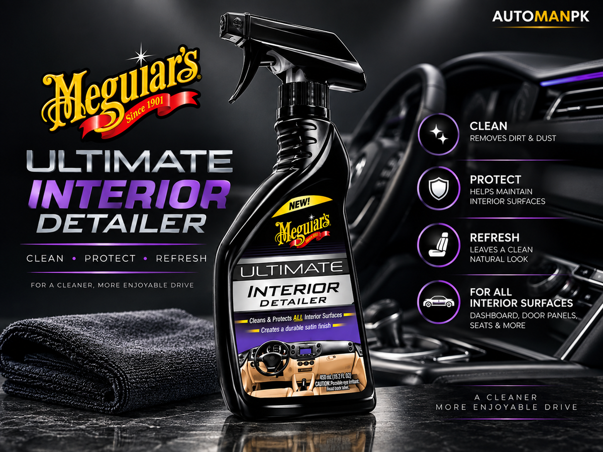 Meguiar's Quik Interior Detailer G13616 473ml | Dashboard & Trim Cleaner