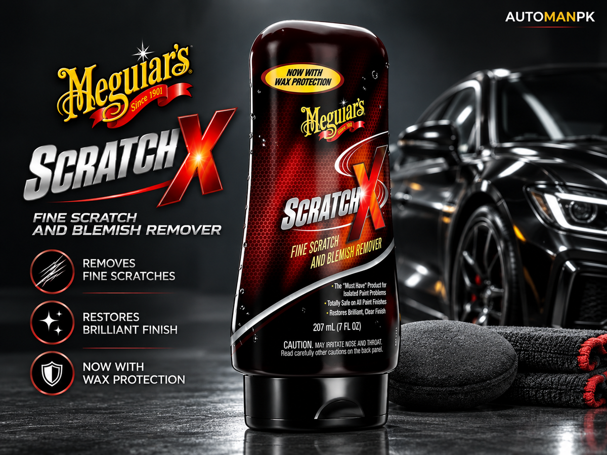 Meguiar’s ScratchX Scratch Remover & Swirl Remover | Car Paint Repair