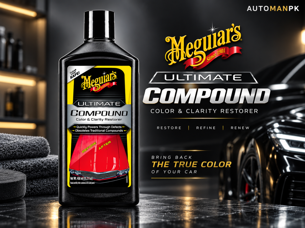 Meguiar’s Gold Class Rich Leather Cleaner & Conditioner G17916 473ml | Premium Leather Care