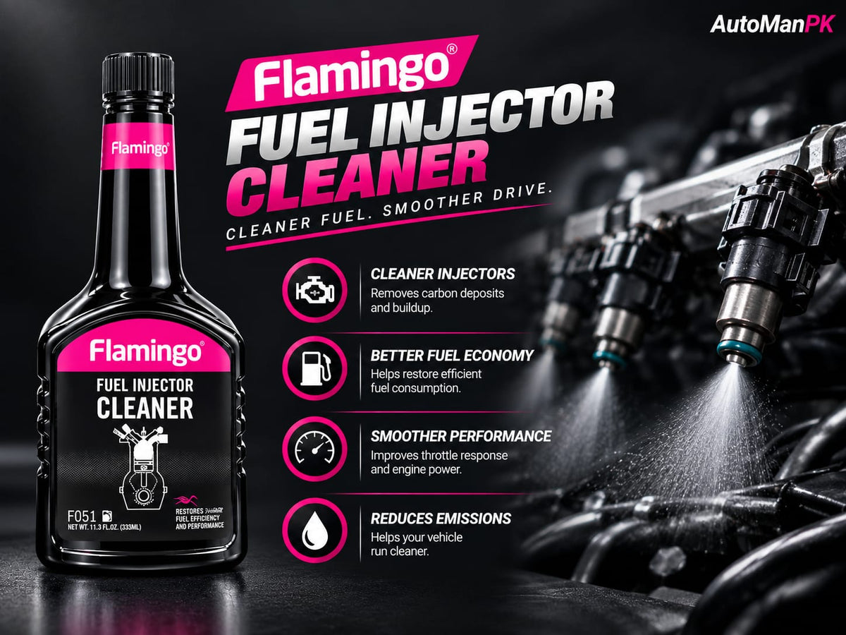 Flamingo Fuel Injector Cleaner 354ml petrol injector cleaning additive