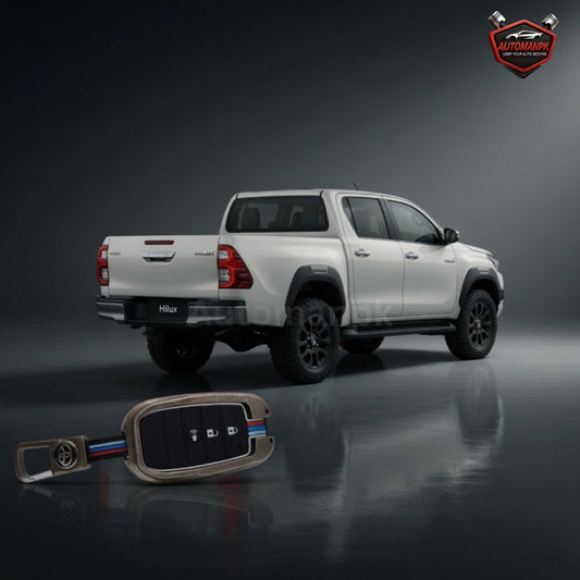 Premium Metal Zinc Key Cover for Toyota Revo 2016-2024 – Durable & Stylish | AutoManPK
