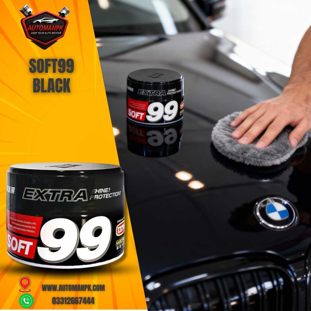 Soft99 Black Wax 200g for Car Exterior – AutomanPK Pakistan