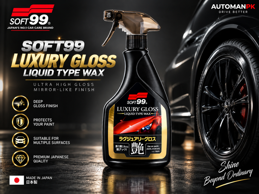 Soft99 Luxury Gloss Liquid Wax 500ml | High Gloss Car Wax