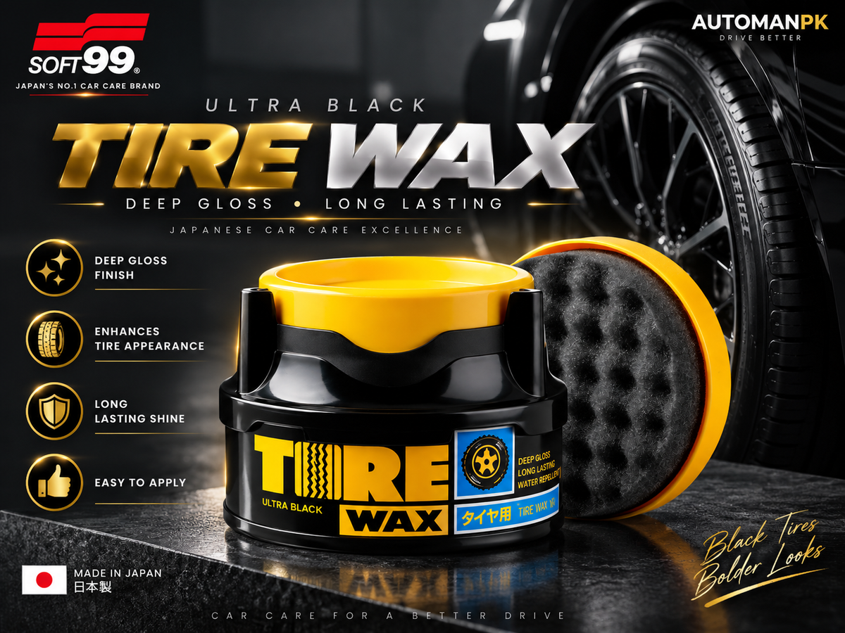 Soft99 Tire Wax 170g | Premium Tyre Shine